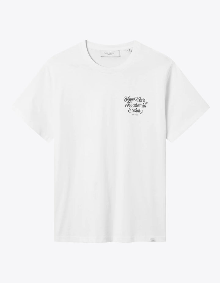 New York T-Shirt  White/Olive Night