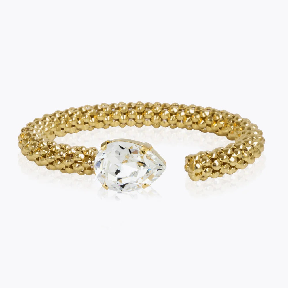CLASSIC ROPE BRACELET GOLD  Crystal