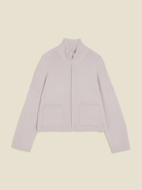 Tine Fluffy Cardigan  Lilac