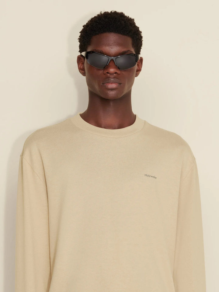 M. Relaxed Long Sleeve  Sand