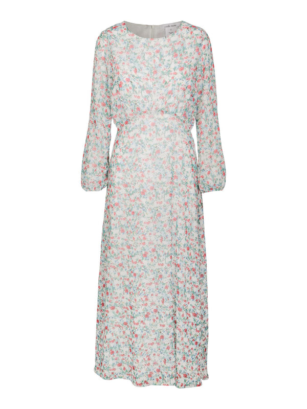 Blossom Long Dress  Flower Print