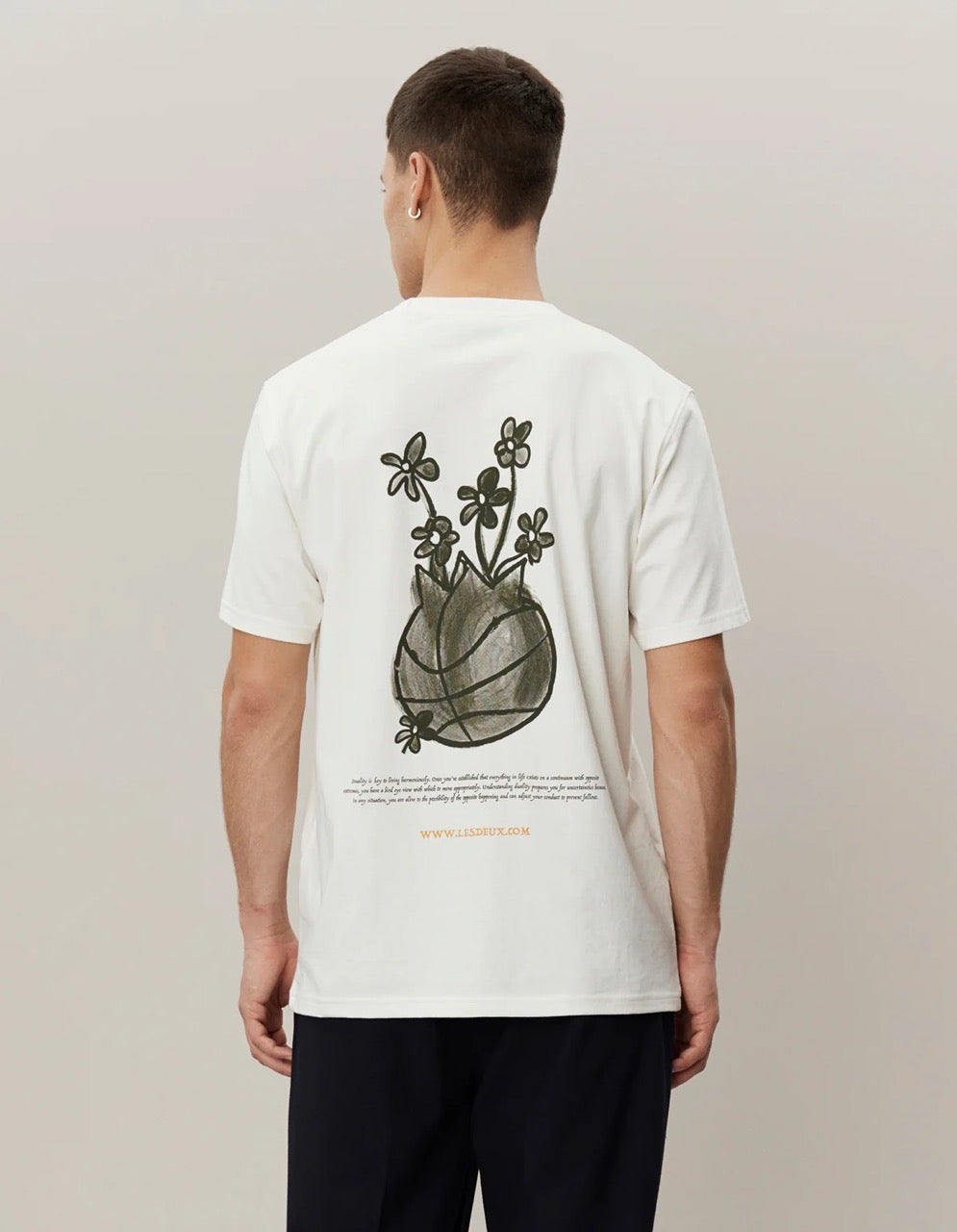 DUALITY T-SHIRT  Light Ivory