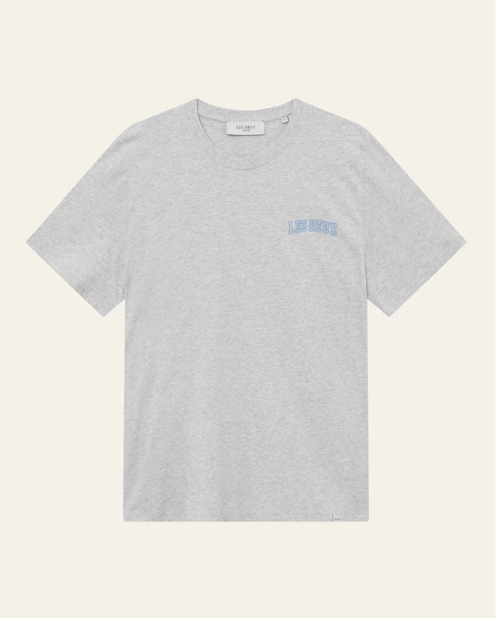 Blake T-Shirt  Snow Melange/Washed Denim Blue
