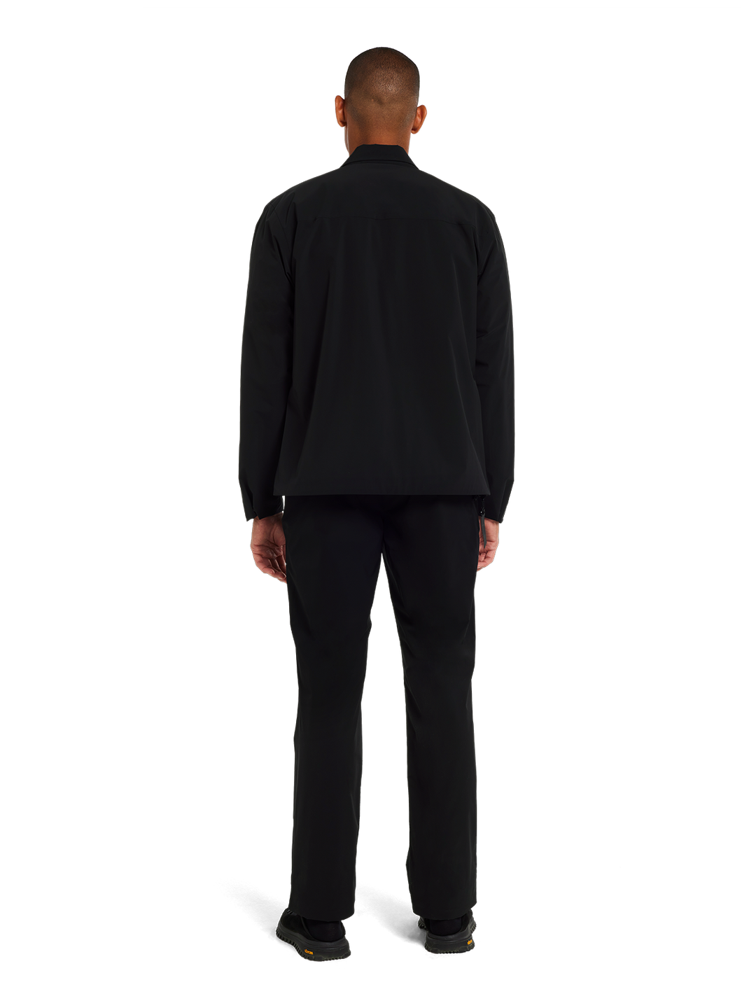 Folven lightweight shirt jacket  Black