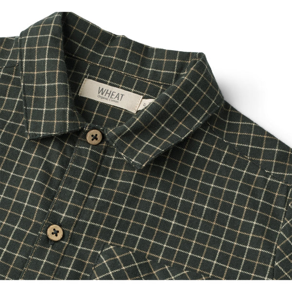 SHIRT OSCAR  Black Coal Check