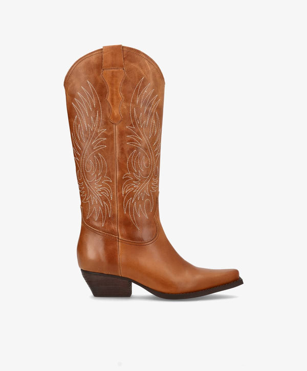 FRANKIE BOOTS  Cognac